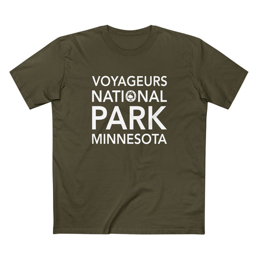 Voyageurs National Park T-Shirt Block Text