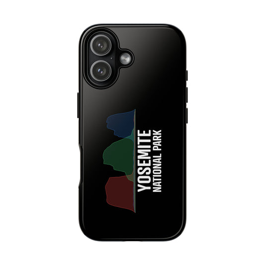 Yosemite National Park Phone Case - Histogram Design