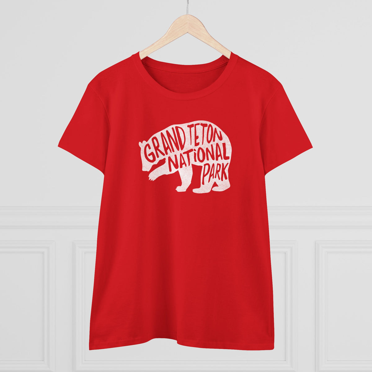 Grand Teton National Park Women's T-Shirt - Grizzly Bear