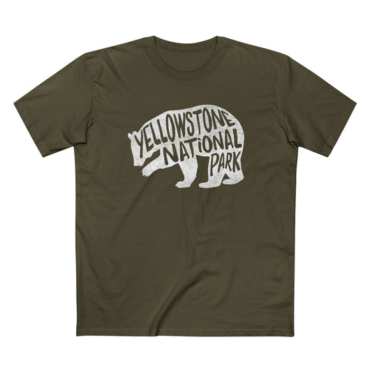 Yellowstone National Park T-Shirt - Grizzly Bear