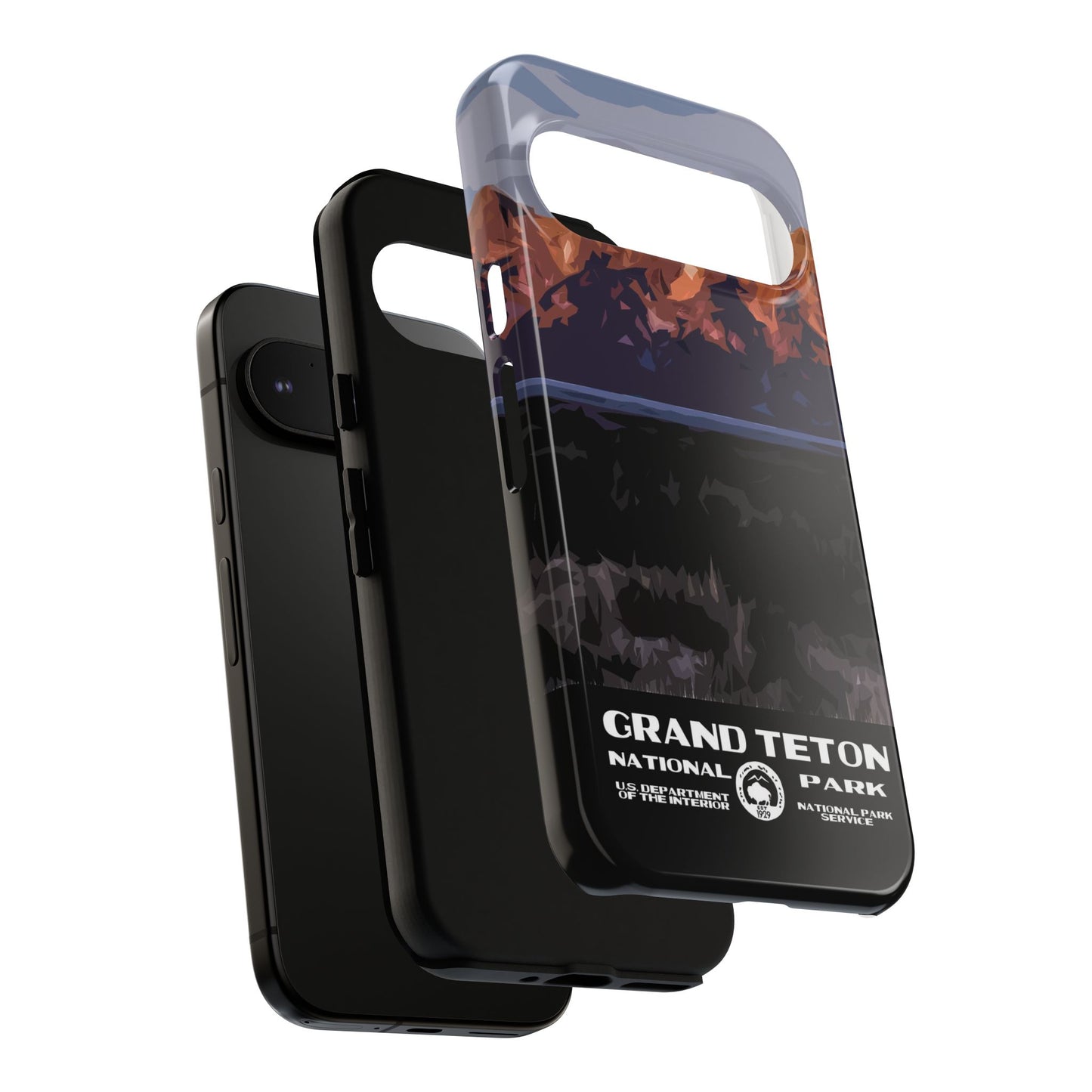 Grand Teton National Park Phone Case - WPA Style