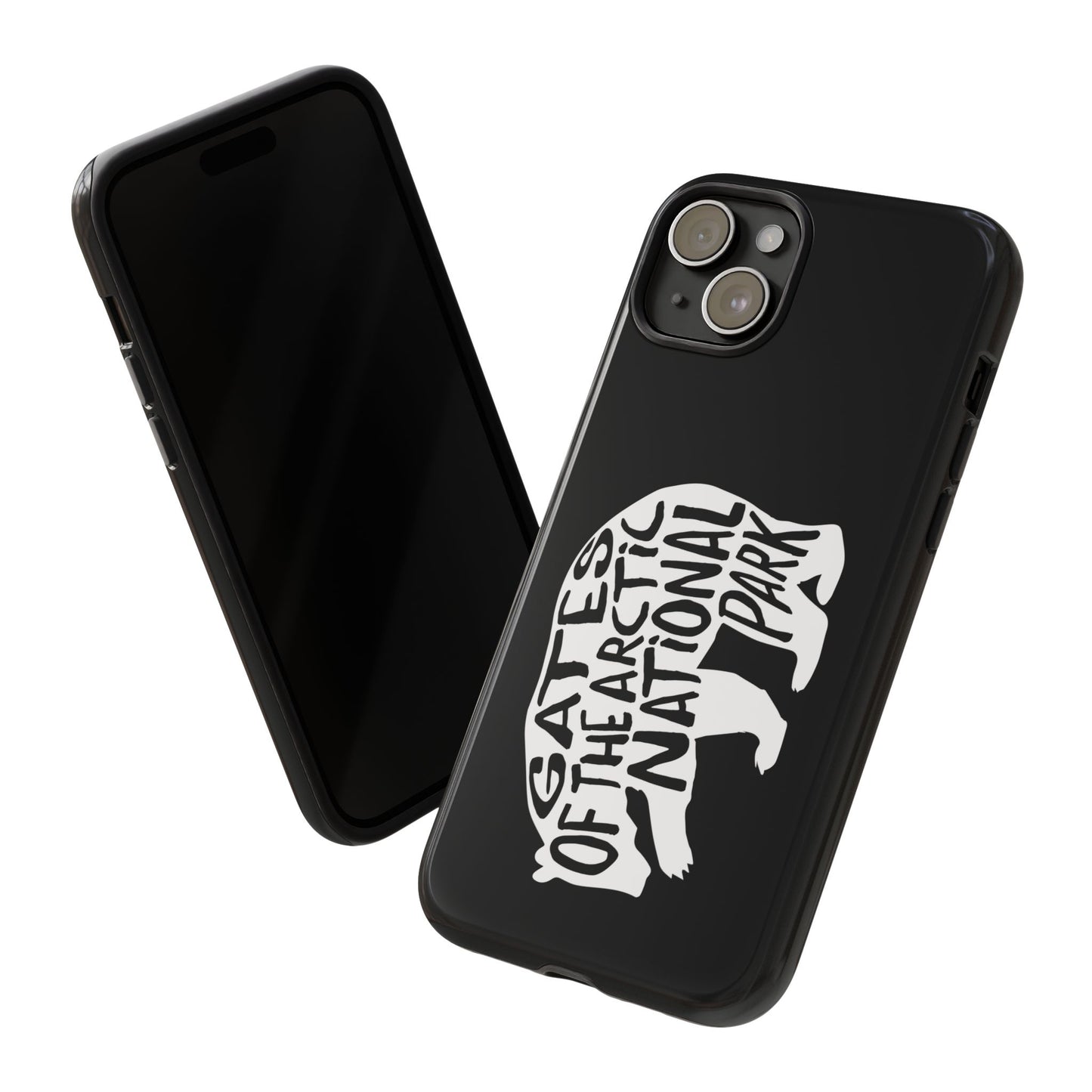 Gates of the Arctic National Park Phone Case - Grizzly Bear Design