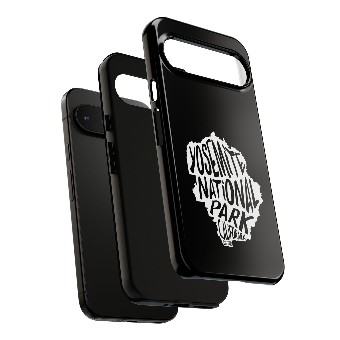 Yosemite National Park Phone Case - Map Design