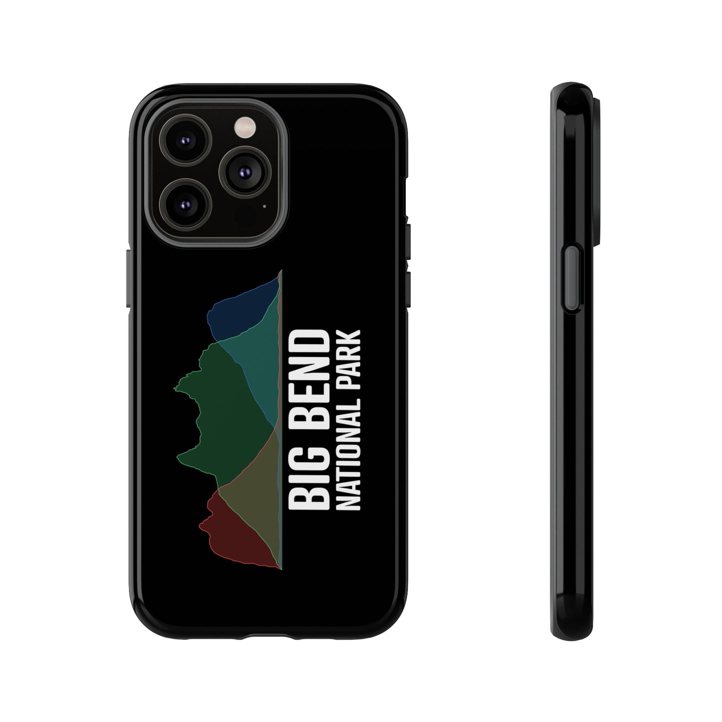 Big Bend National Park Phone Case - Histogram Design