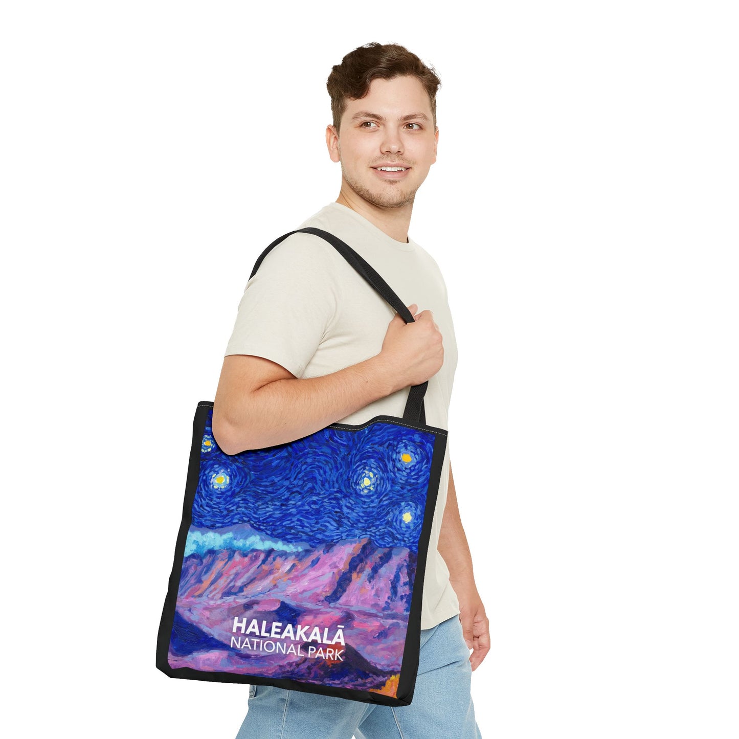 Haleakalā National Park Tote Bag - Starry Night Large