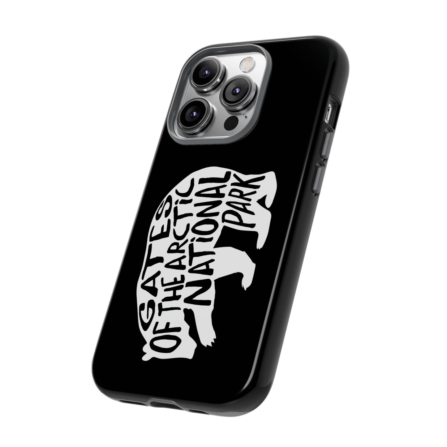 Gates of the Arctic National Park Phone Case - Grizzly Bear Design