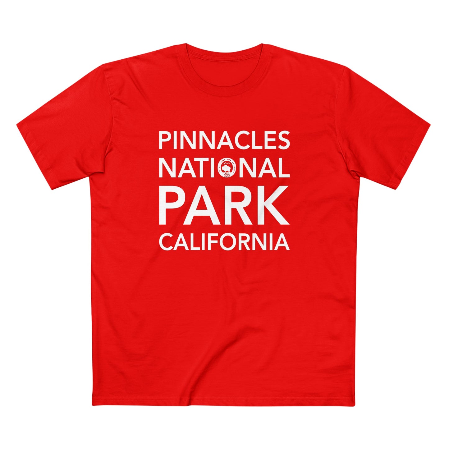 Pinnacles National Park T-Shirt Block Text