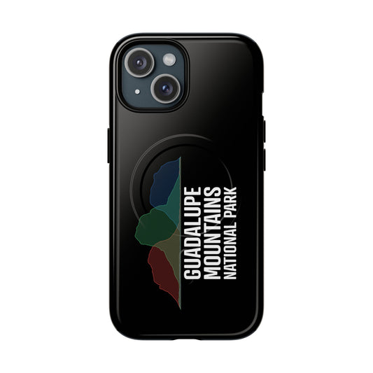 Guadalupe Mountains National Park iPhone Case with MagSafe - Histogram Design