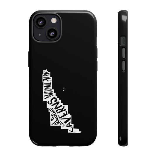 Carlsbad Caverns National Park Phone Case - Map Design