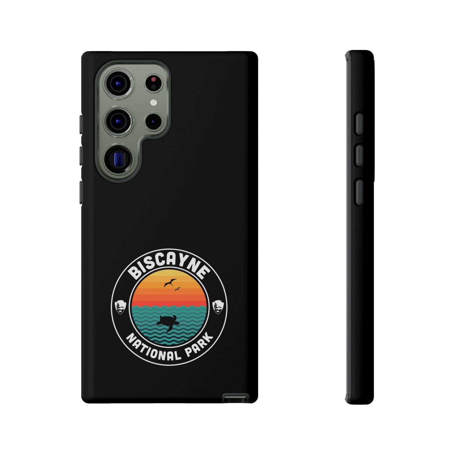 Biscayne National Park Phone Case - Round Emblem Design