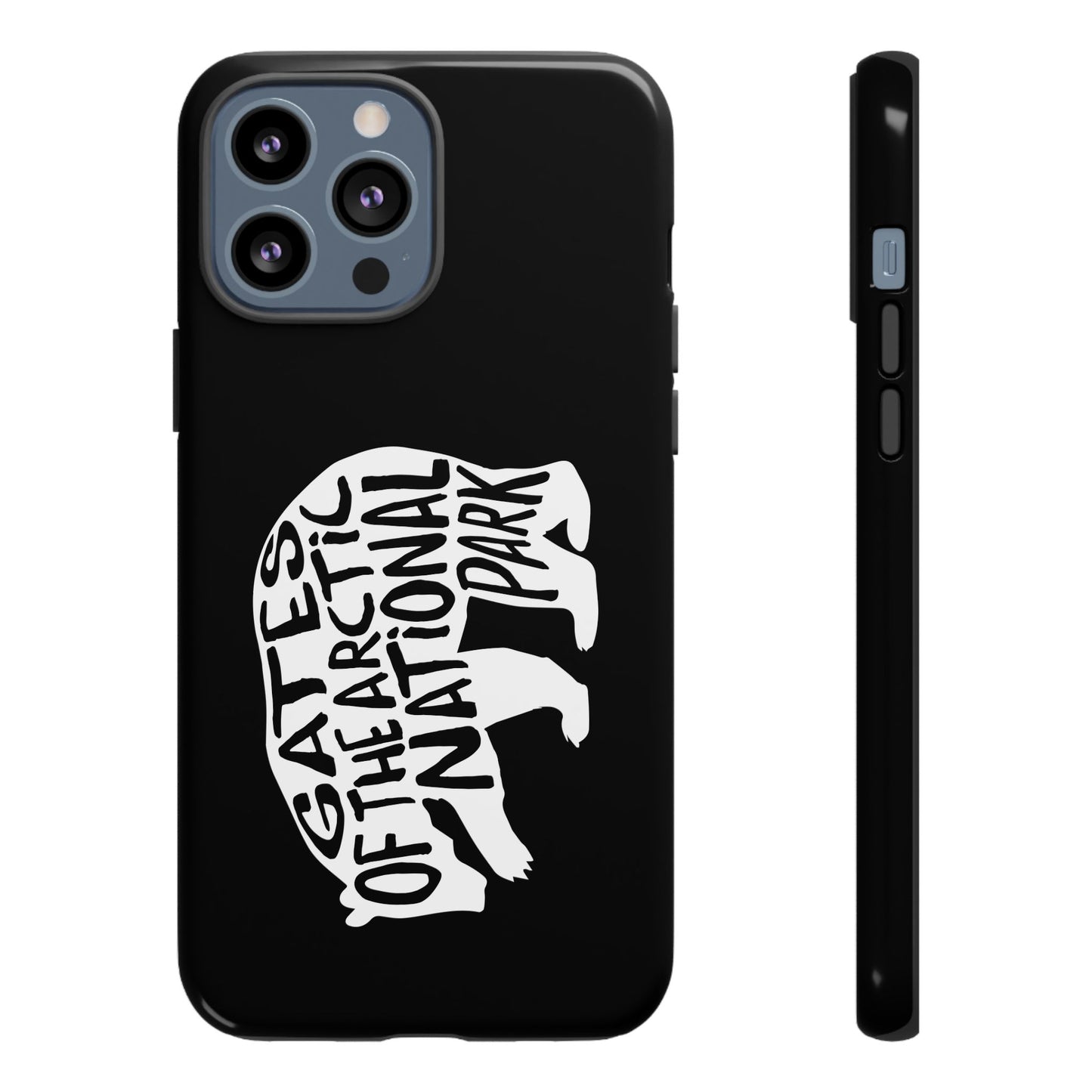 Gates of the Arctic National Park Phone Case - Grizzly Bear Design