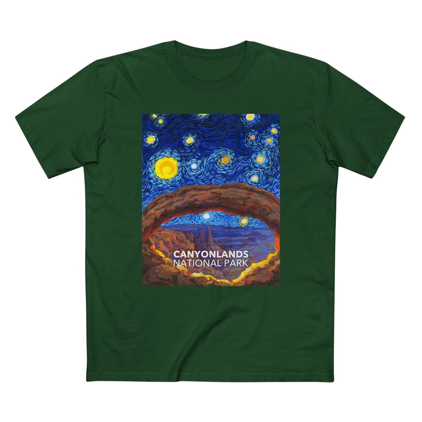 Canyonlands National Park T-Shirt - The Starry Night