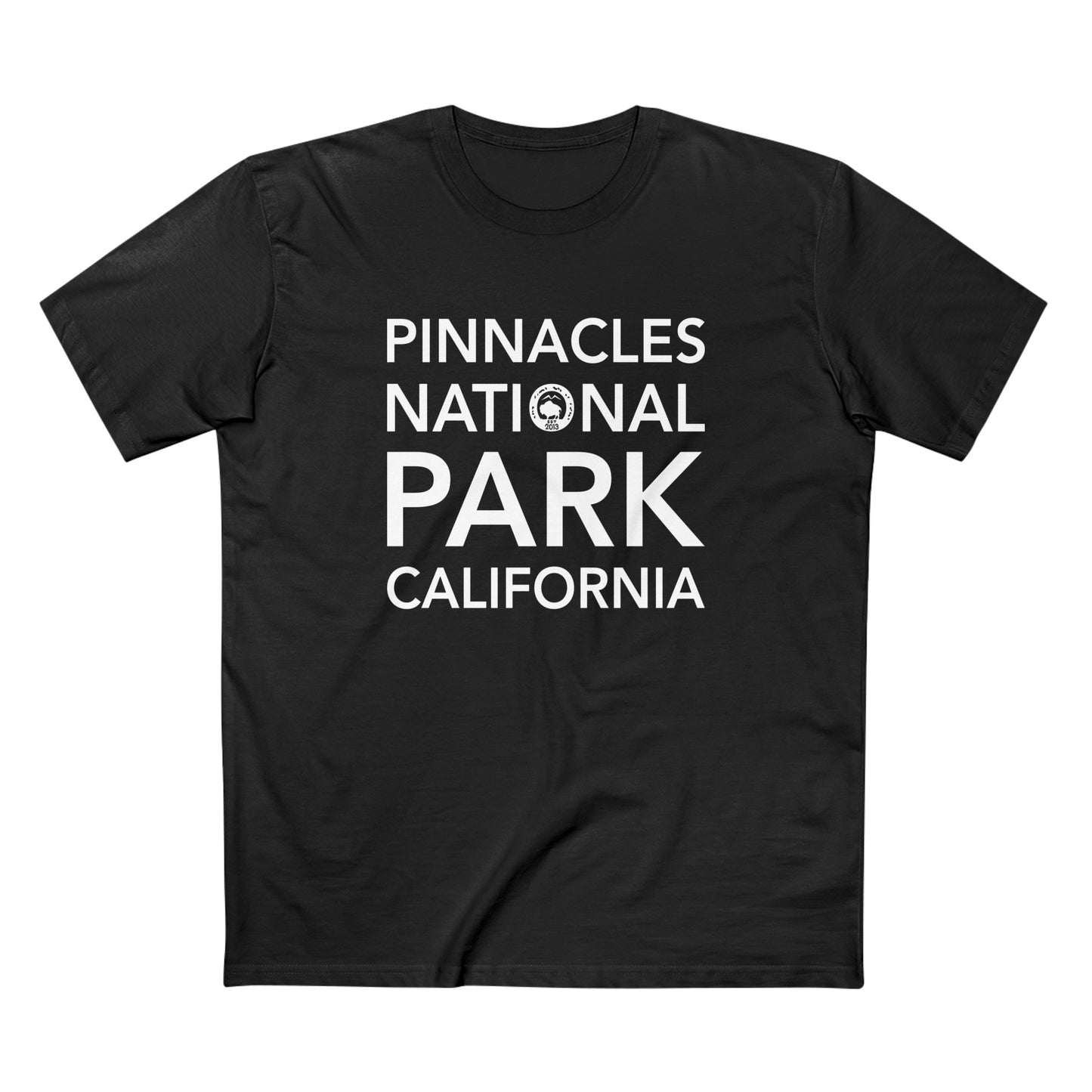 Pinnacles National Park T-Shirt Block Text