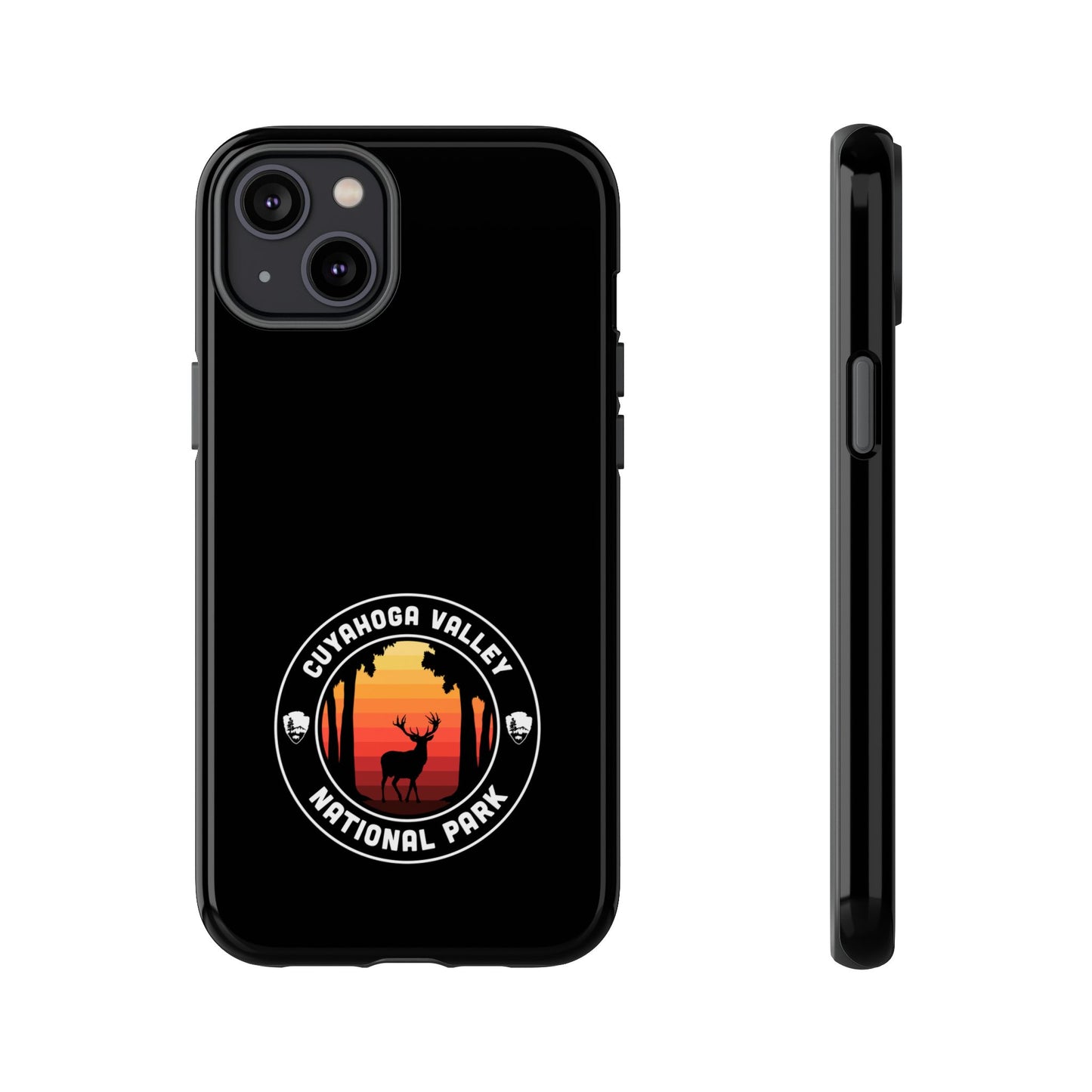 Cuyahoga Valley National Park Phone Case - Round Emblem Design