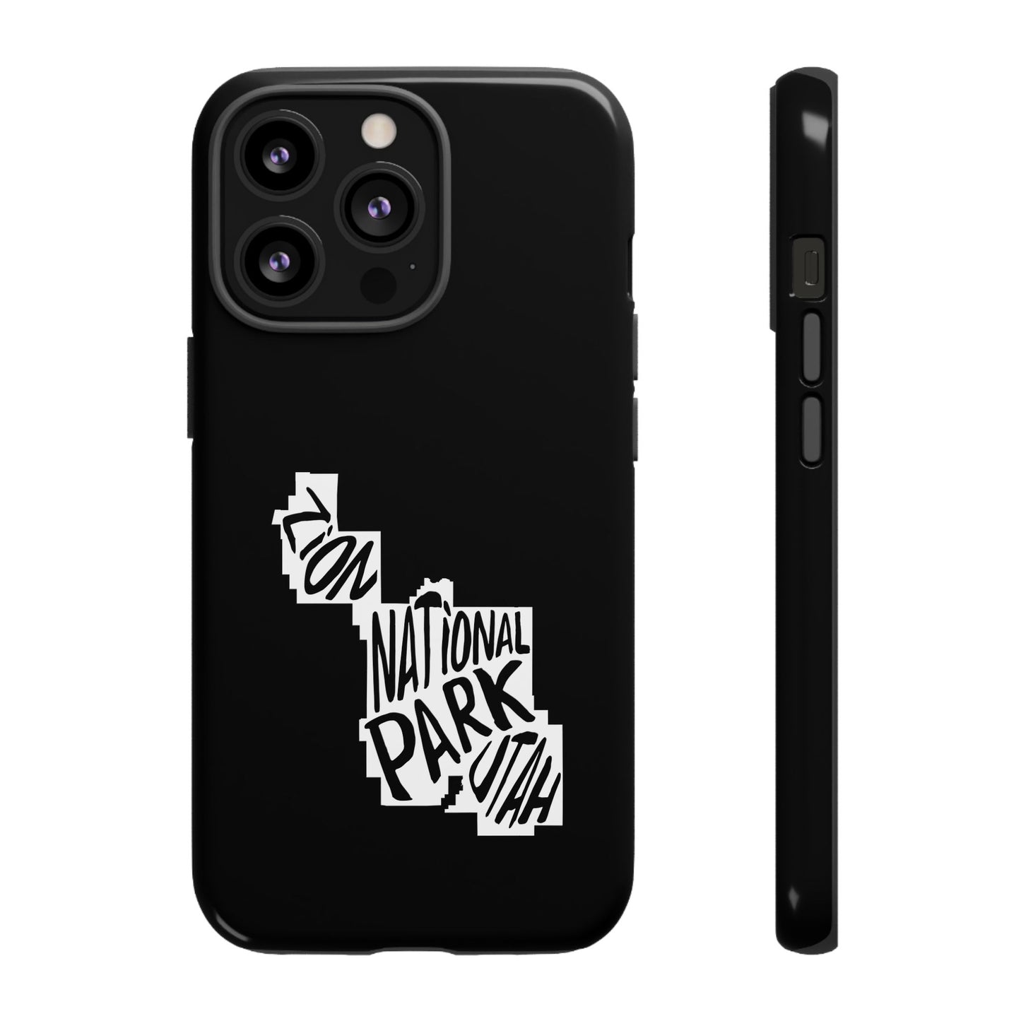 Zion National Park Phone Case - Map Design