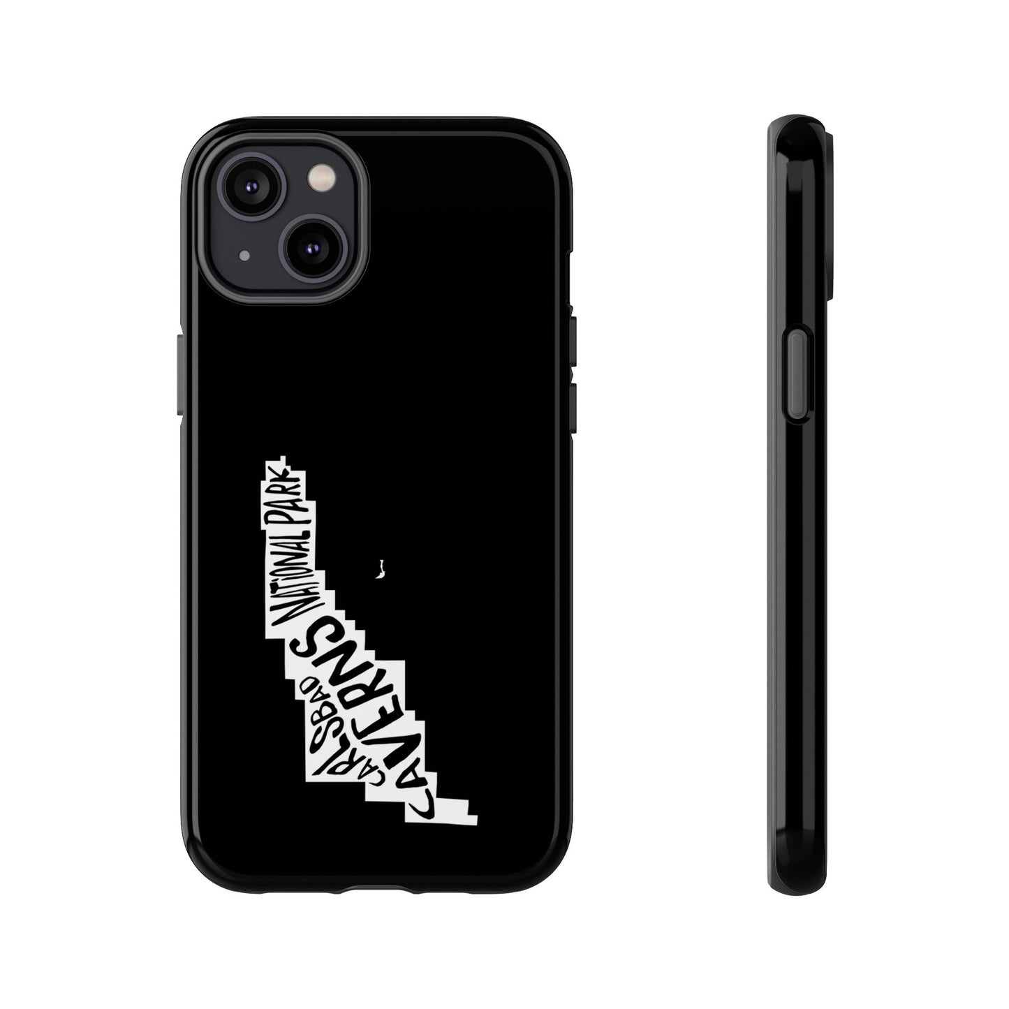 Carlsbad Caverns National Park Phone Case - Map Design