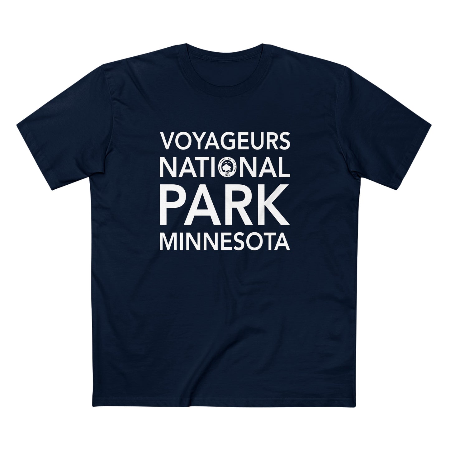 Voyageurs National Park T-Shirt Block Text