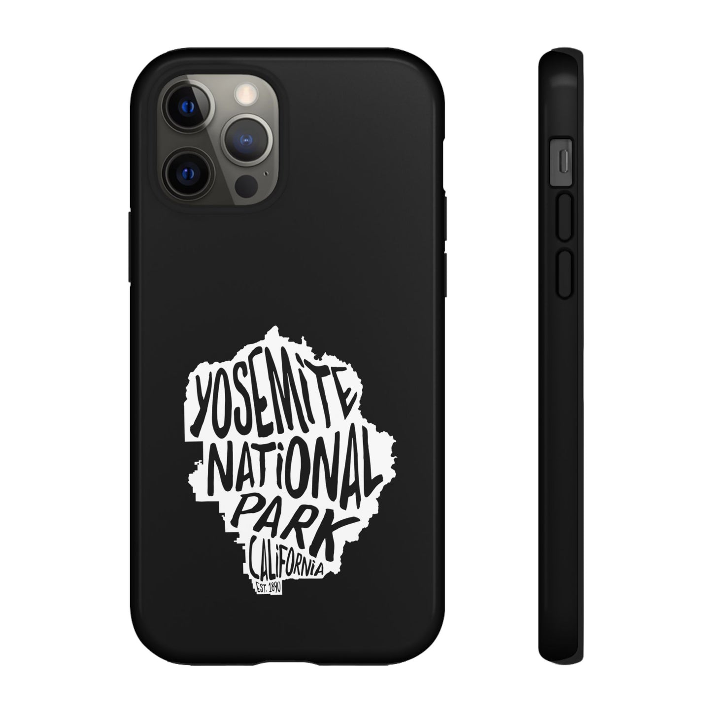 Yosemite National Park Phone Case - Map Design