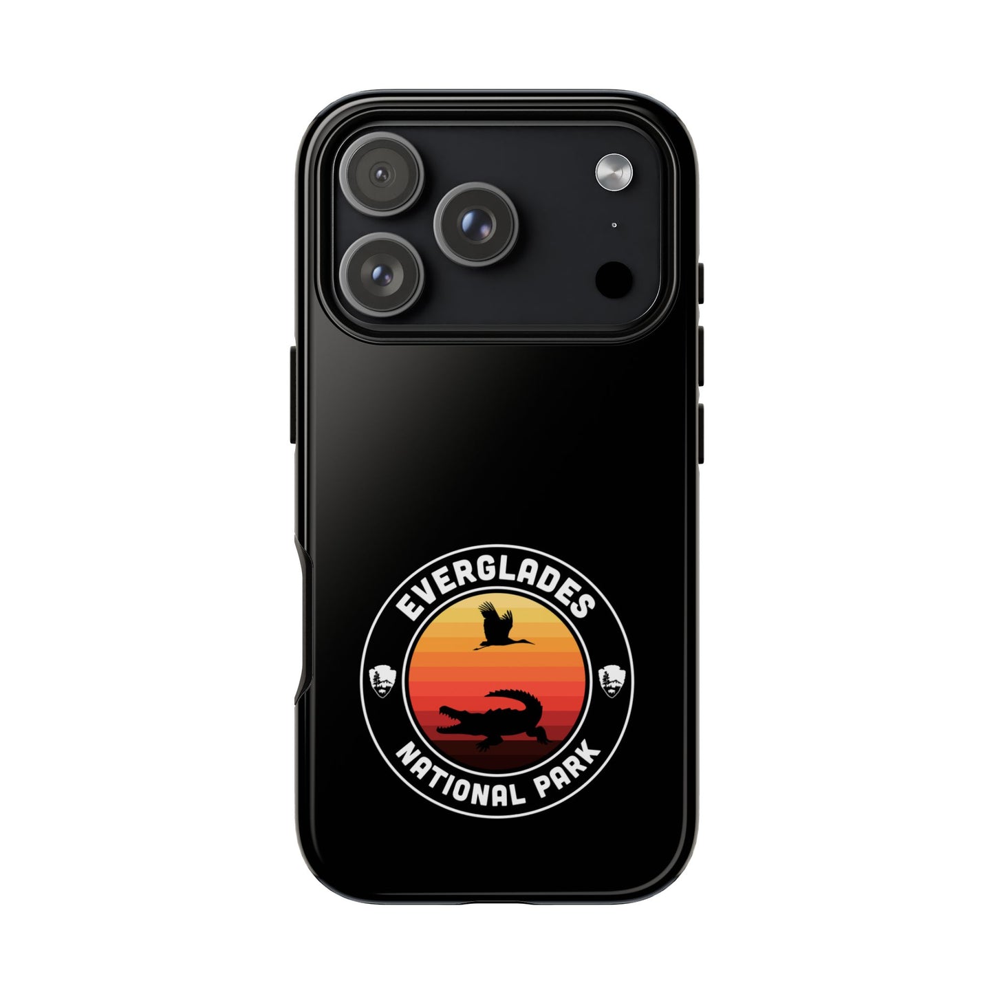Everglades National Park Phone Case - Round Emblem Design
