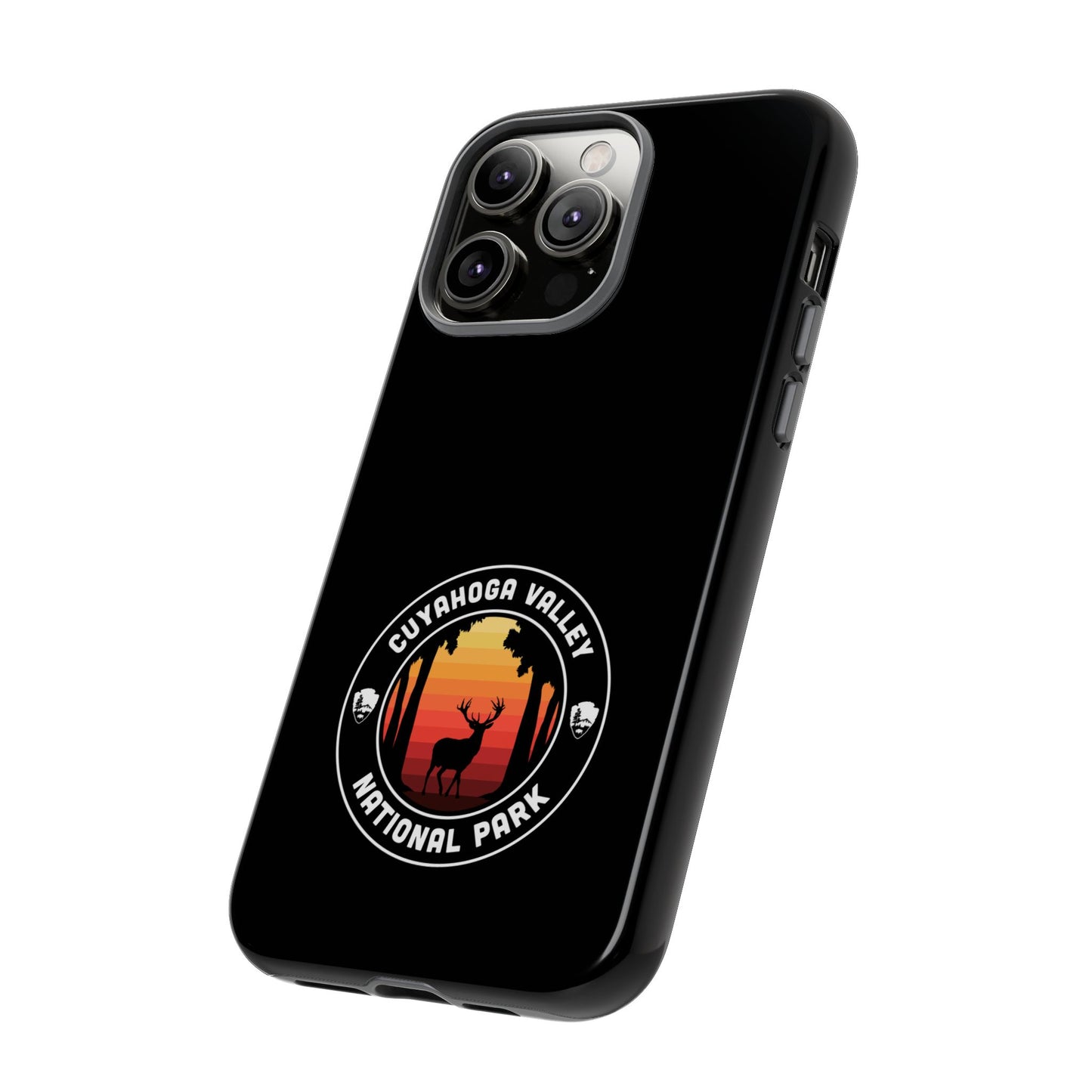 Cuyahoga Valley National Park Phone Case - Round Emblem Design