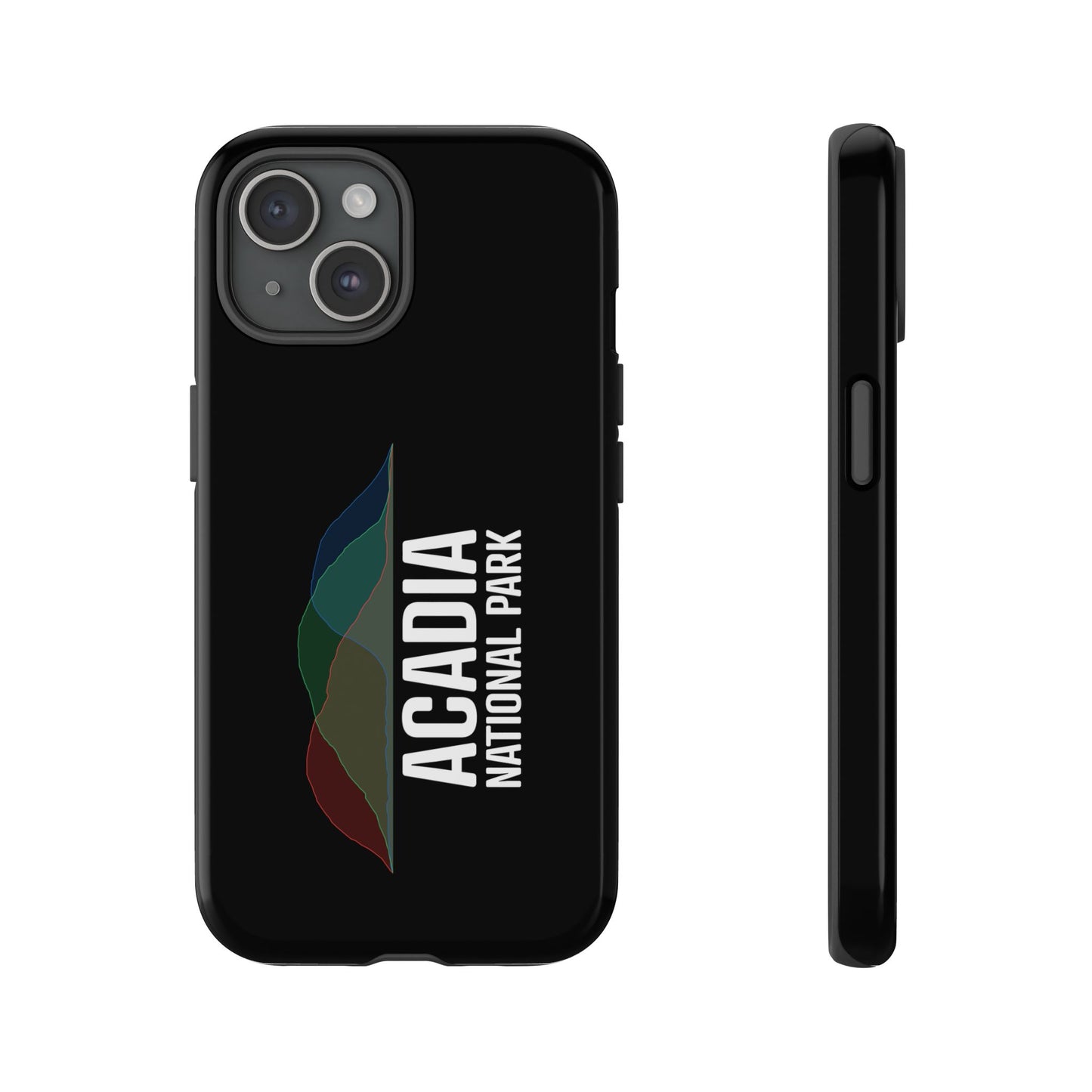 Acadia National Park Phone Case - Histogram Design