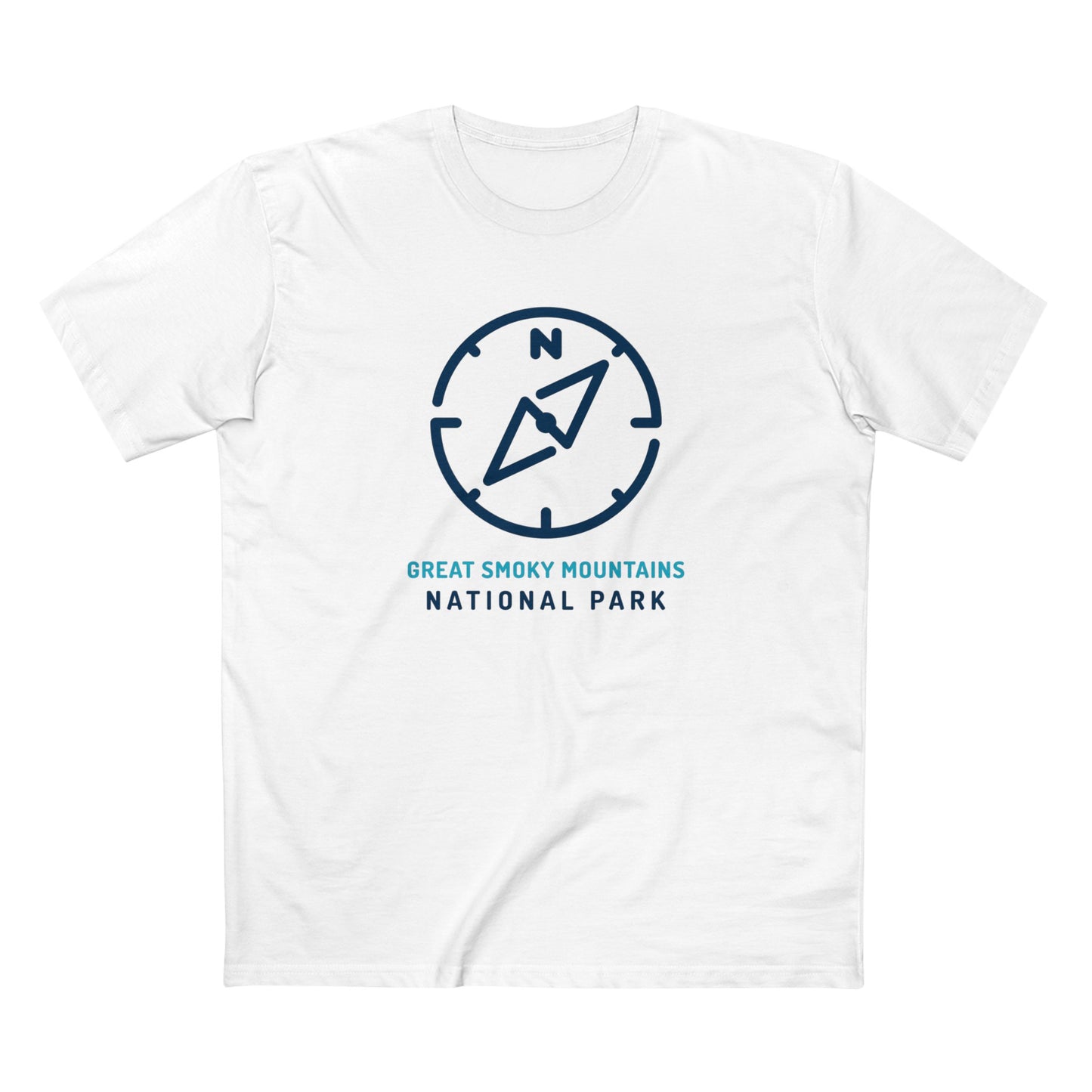 Great Smoky Mountains National Park T-Shirt Compass Design