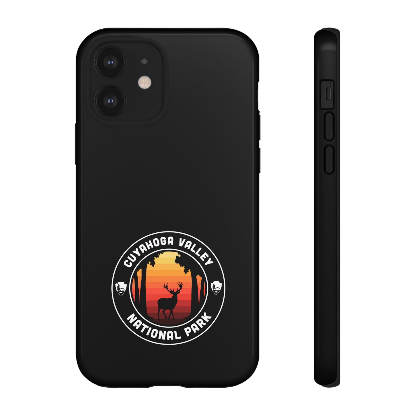 Cuyahoga Valley National Park Phone Case - Round Emblem Design