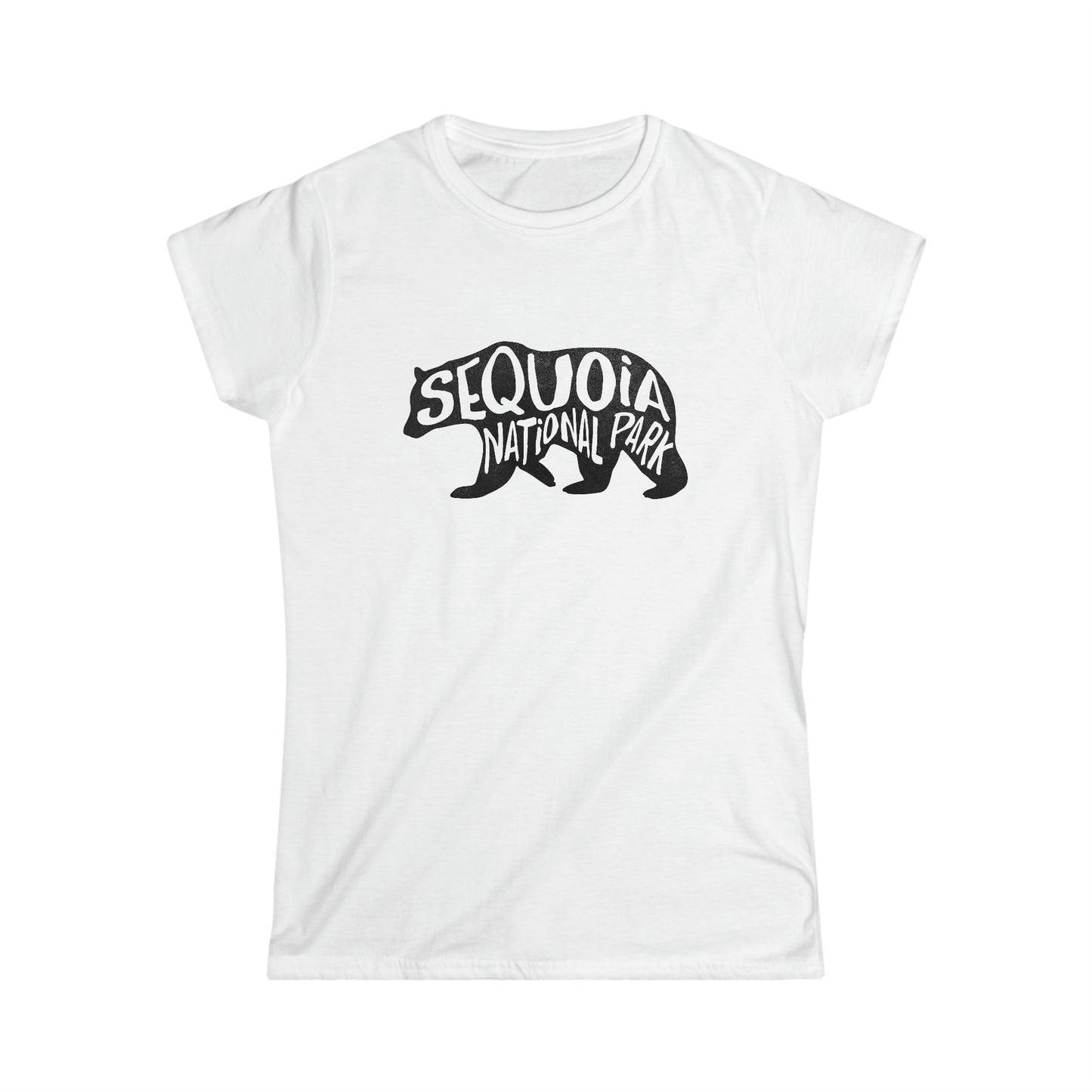 Sequoia National Park Women's T-Shirt - Black Bear