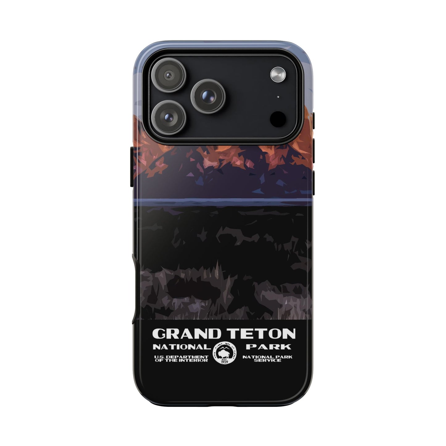 Grand Teton National Park Phone Case - WPA Style
