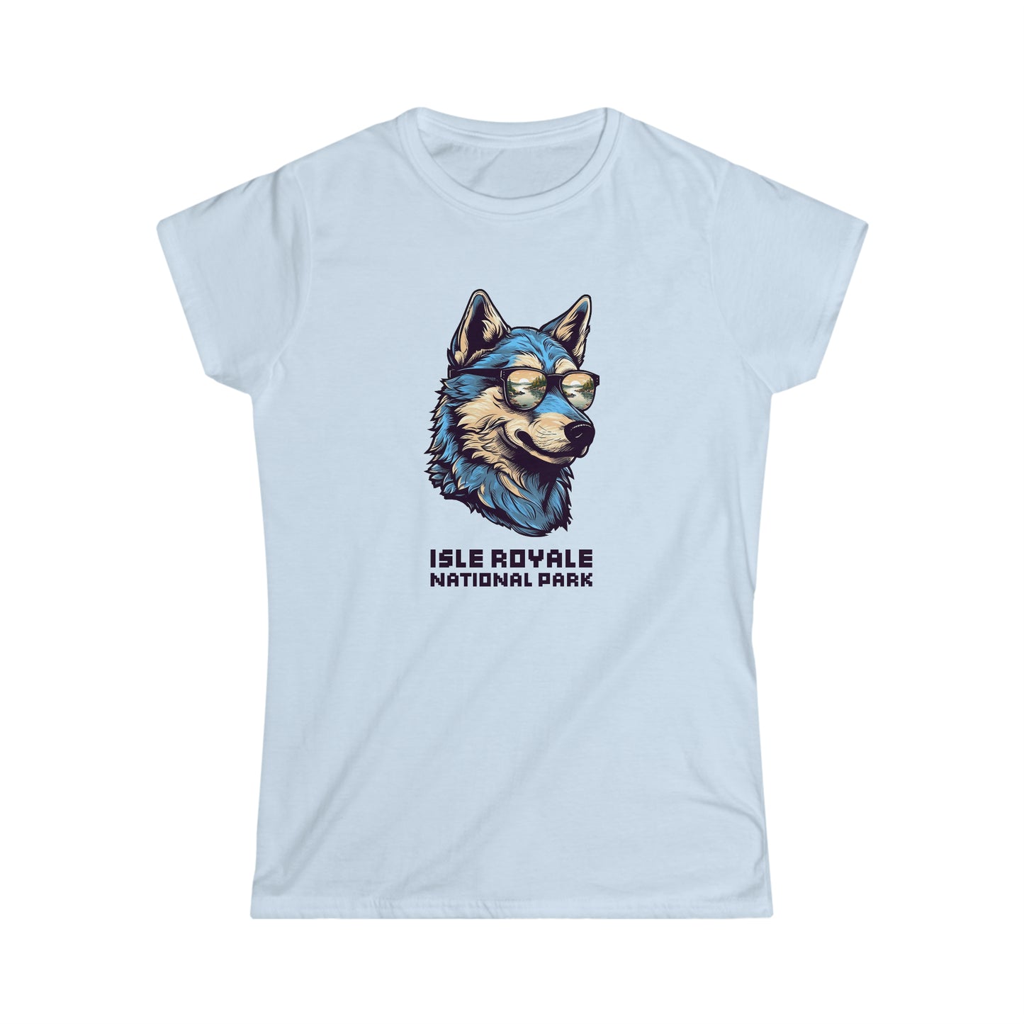 Isle Royale National Park Women's T-Shirt - Cool Wolf