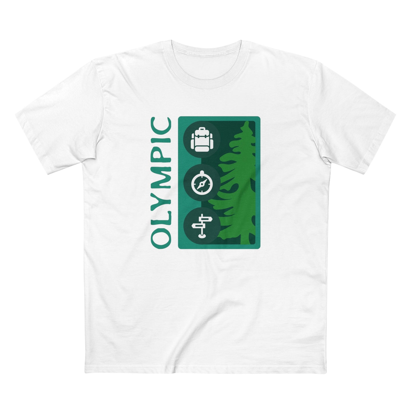Olympic National Park T-Shirt Tree Graphic