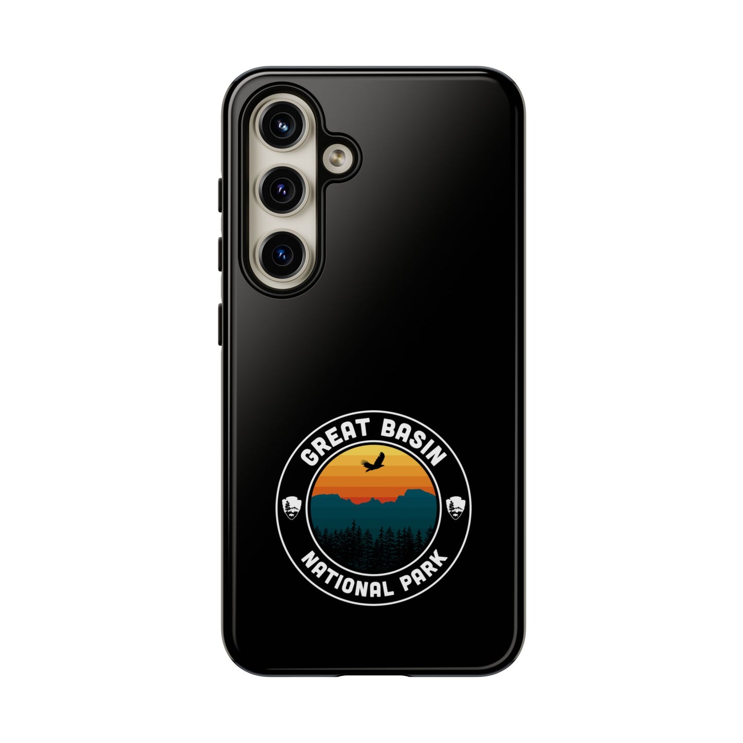 Great Basin National Park iPhone Case - Round Emblem Design