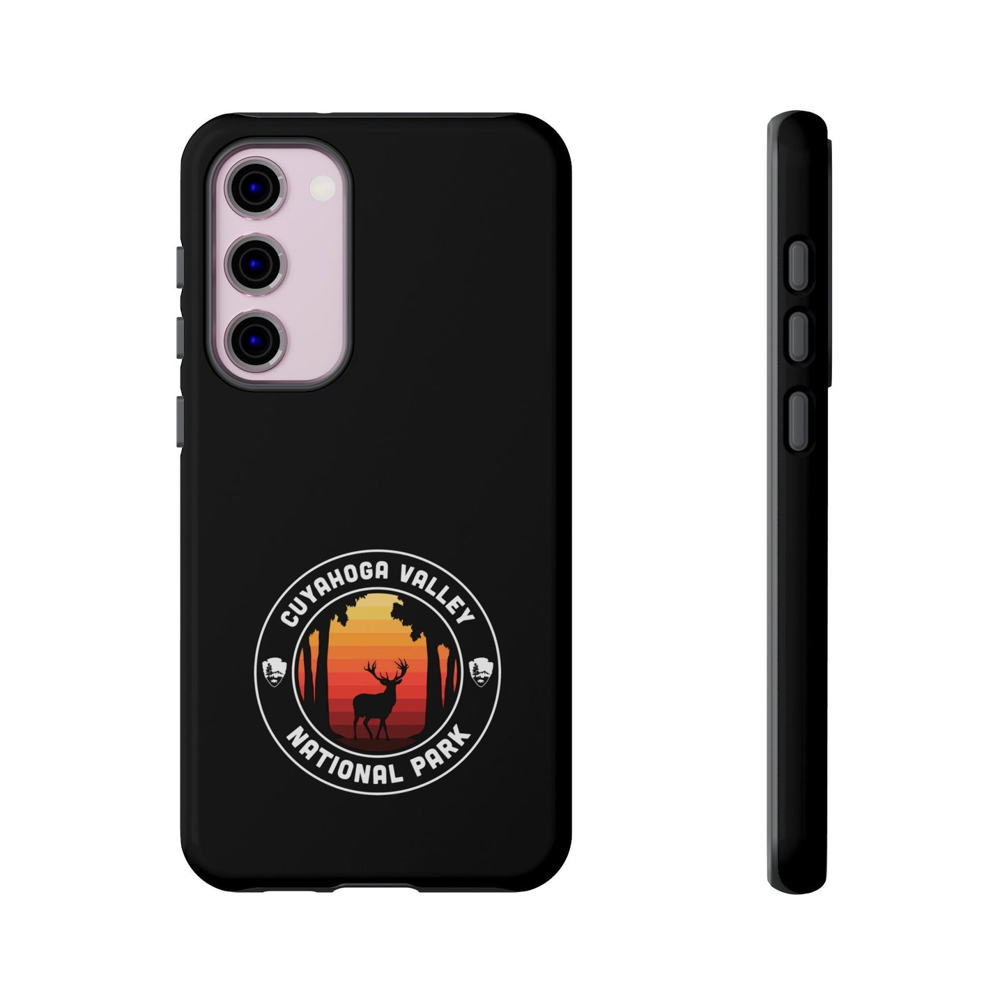 Cuyahoga Valley National Park Phone Case - Round Emblem Design
