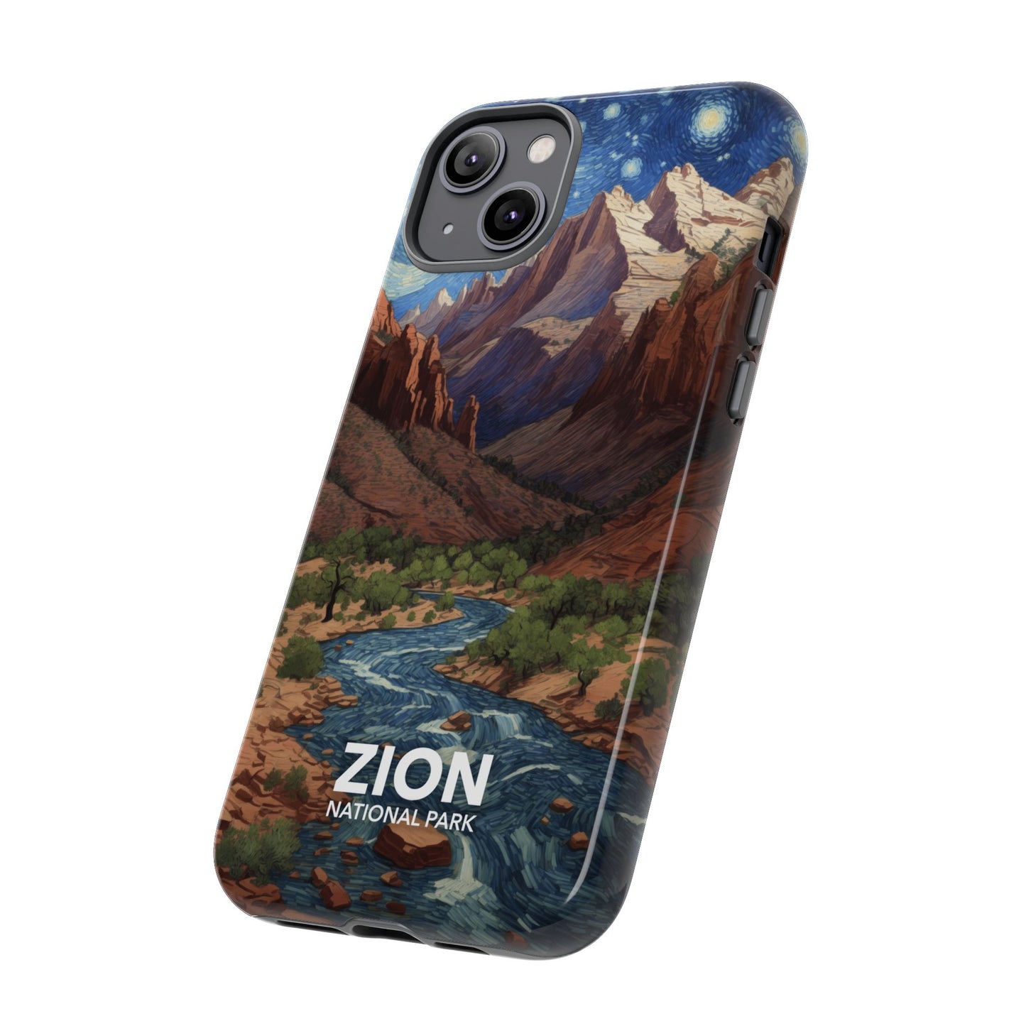 Zion National Park Phone Case - Starry Night