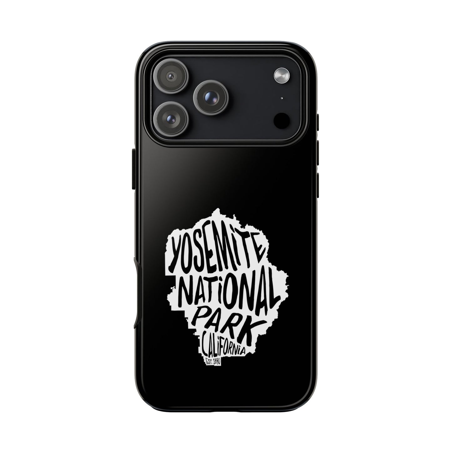 Yosemite National Park Phone Case - Map Design