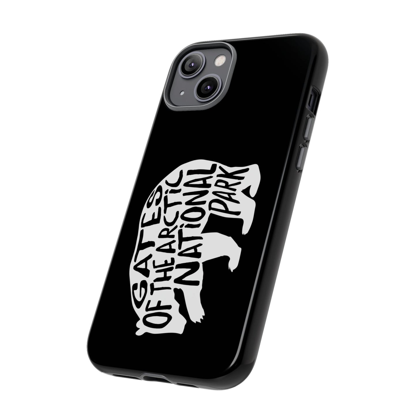 Gates of the Arctic National Park Phone Case - Grizzly Bear Design