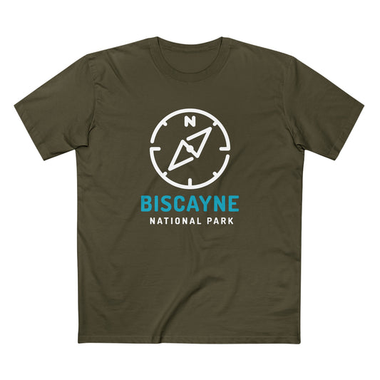 Biscayne National Park T-Shirt Compass Design