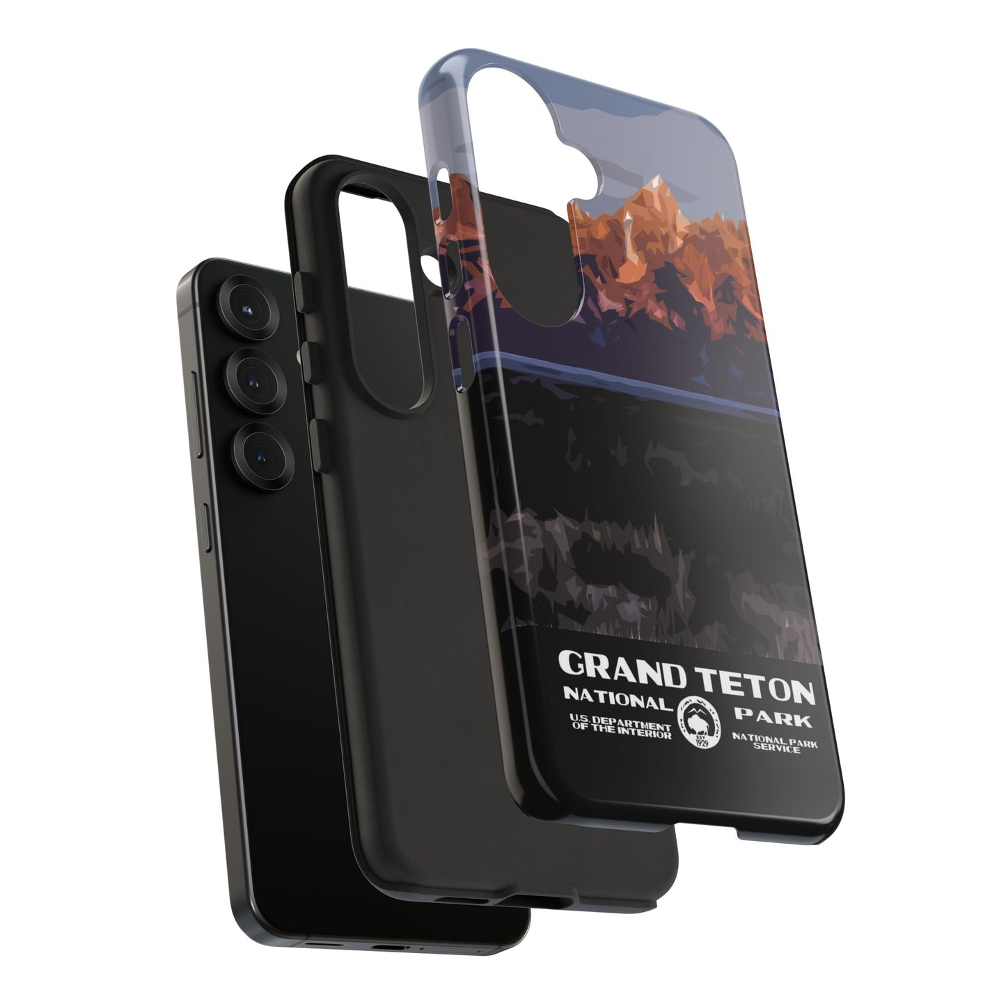 Grand Teton National Park Phone Case - WPA Style