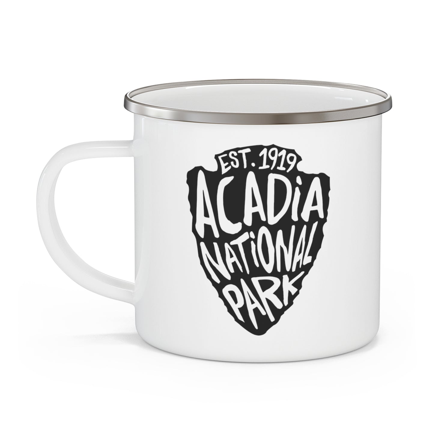 Acadia National Park Enamel Camping Mug - Arrowhead