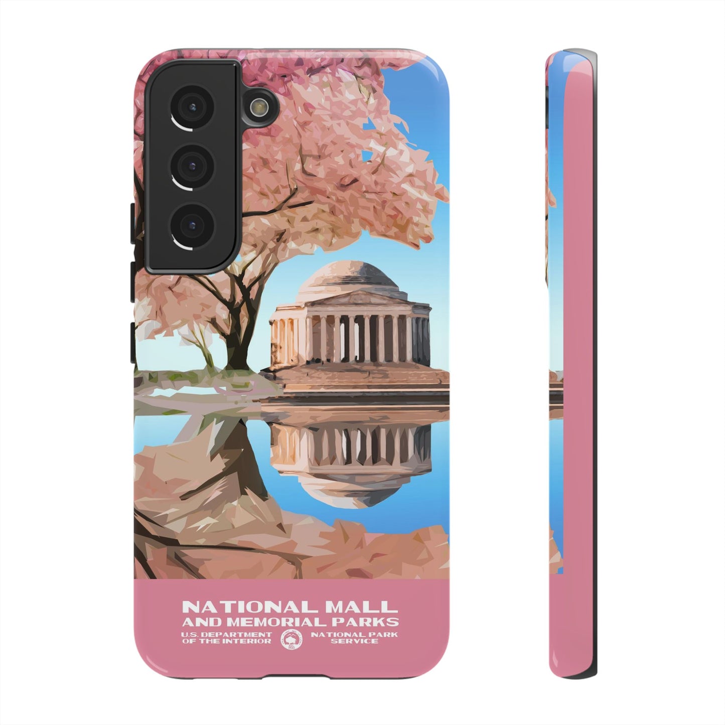 National Mall Washington DC WPA Phone Case