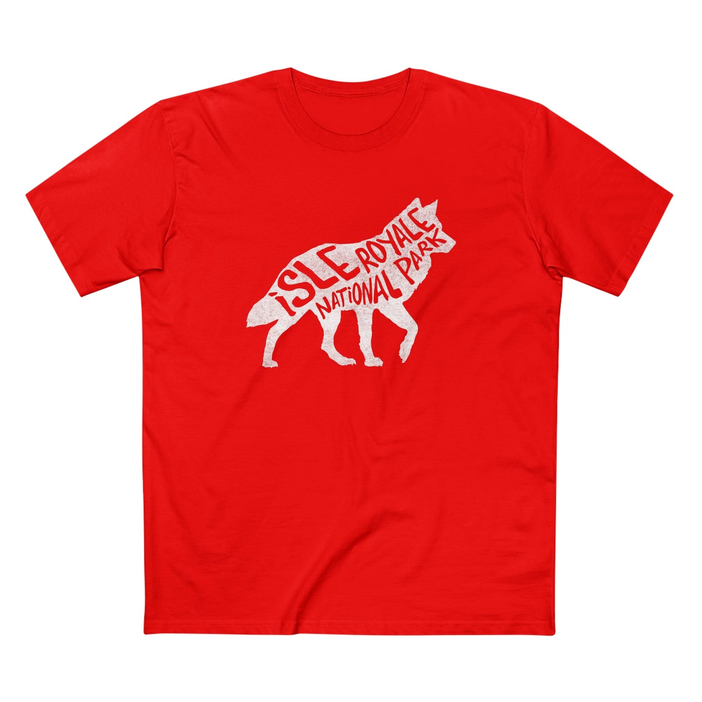 Isle Royale National Park T-Shirt - Gray Wolf