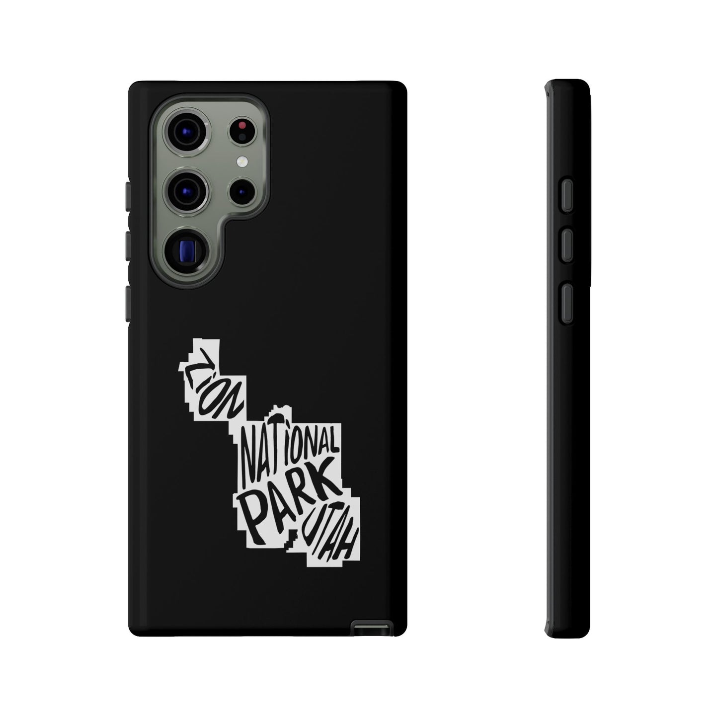 Zion National Park Phone Case - Map Design