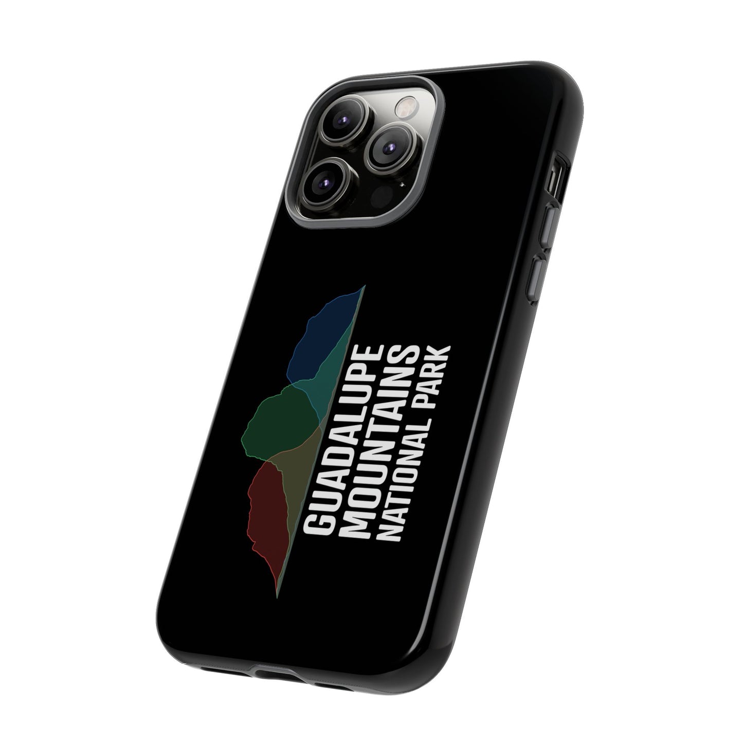 Guadalupe Mountains National Park Phone Case - Histogram Design