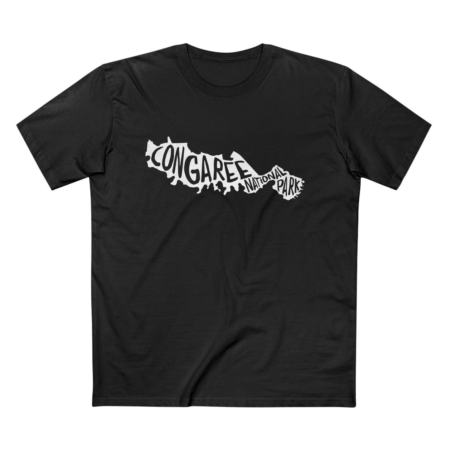Congaree National Park T-Shirt - Map