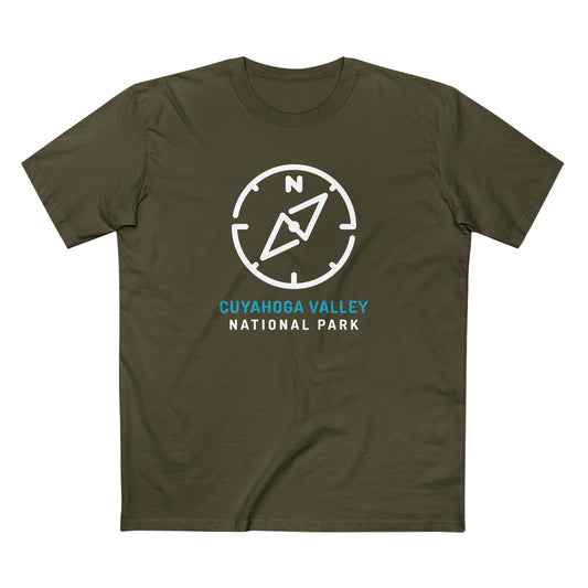 Cuyahoga Valley National Park T-Shirt Compass Design