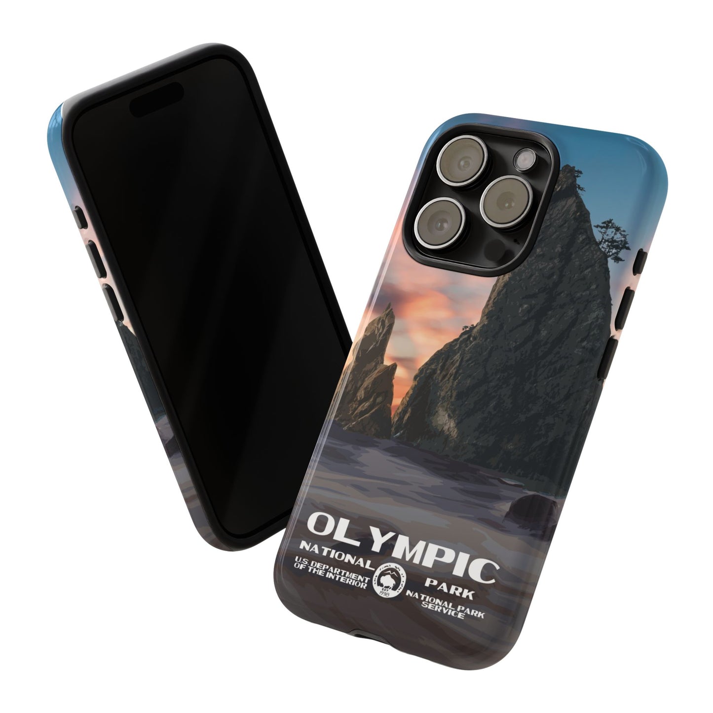 Olympic National Park Phone Case - WPA Style