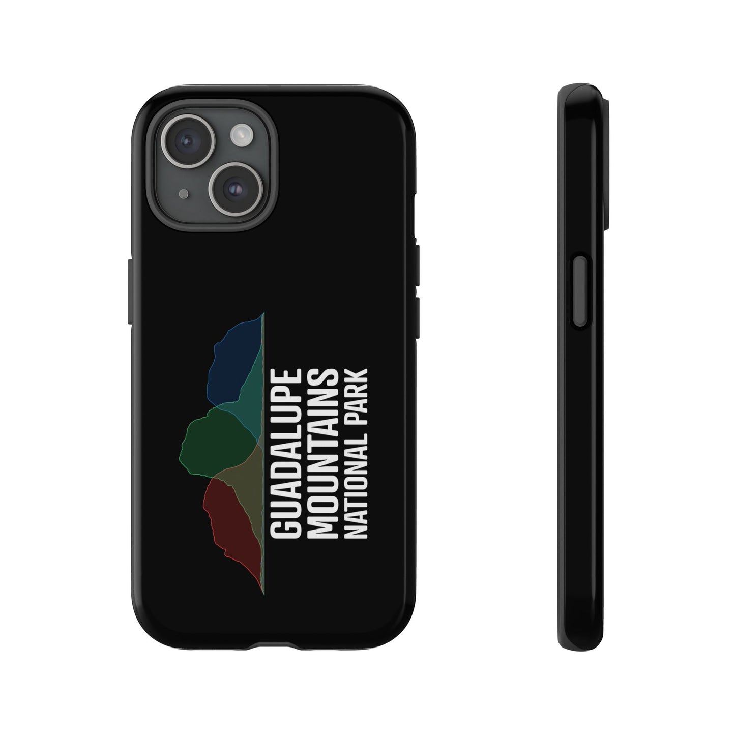 Guadalupe Mountains National Park Phone Case - Histogram Design