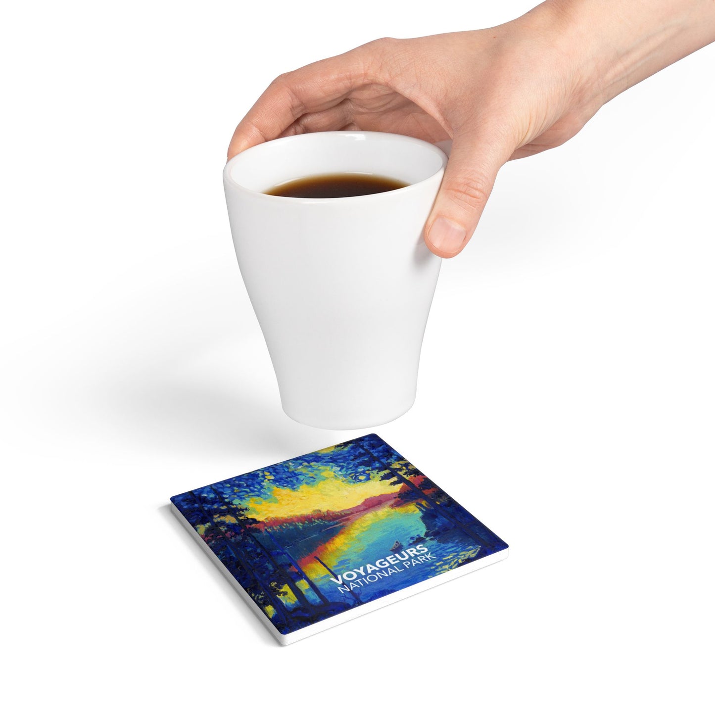 Voyageurs National Park Coaster - The Starry Night
