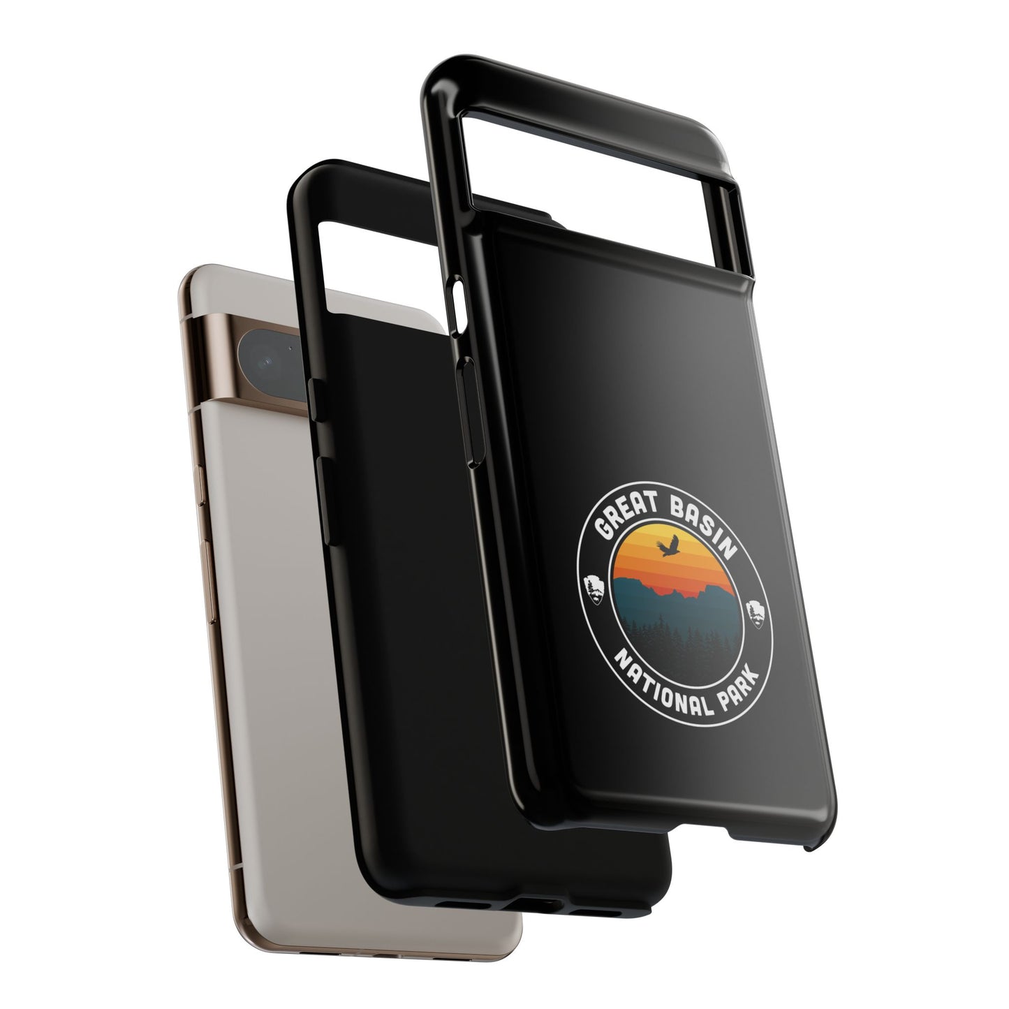 Great Basin National Park iPhone Case - Round Emblem Design