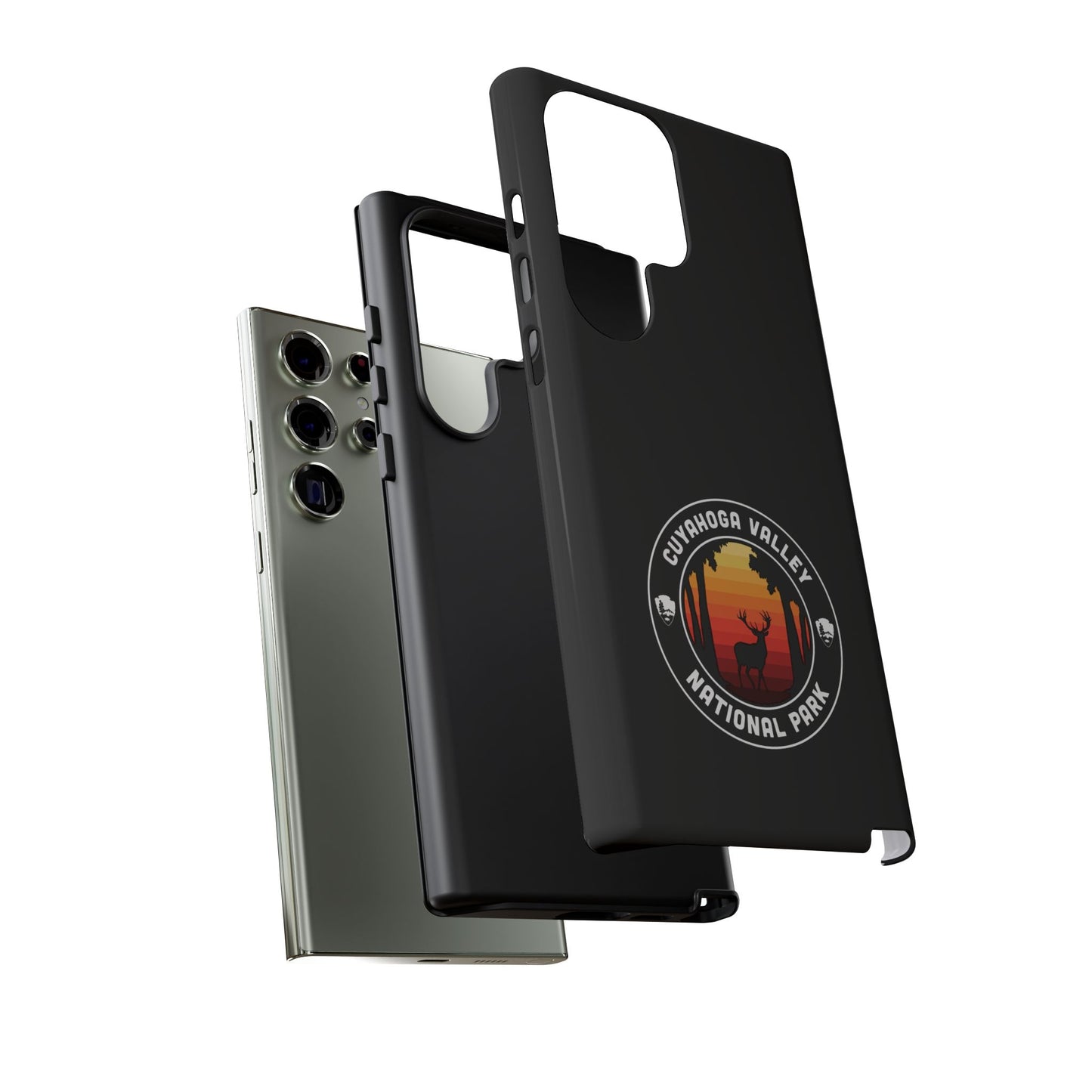 Cuyahoga Valley National Park Phone Case - Round Emblem Design